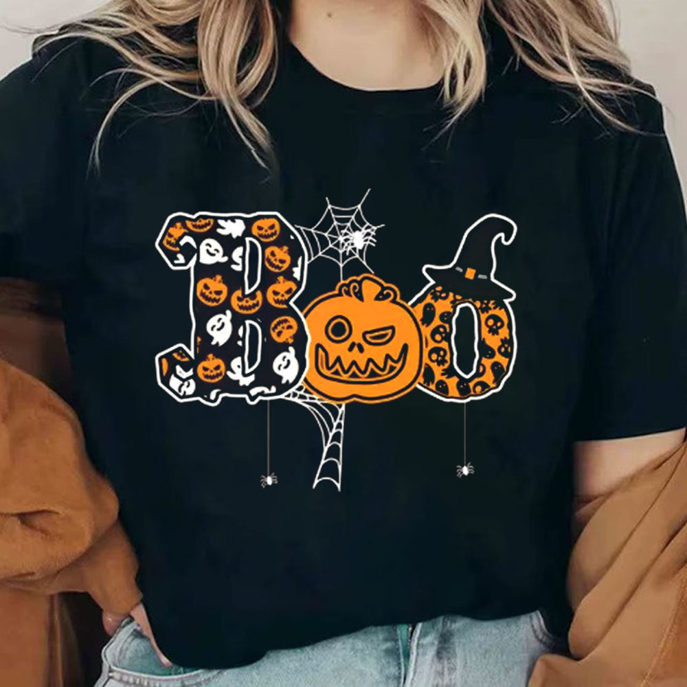 Boo Tshirt Haloween Tshirt